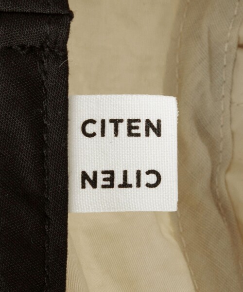 CITEN(シテン)の「<CITEN>パッカブル バゲット ハット(ハット・レディース・ブラック/オフホワイト・FREE)」の12枚目の写真