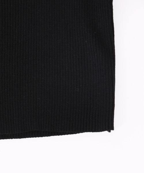PHILLY（フィリー）の「【PHILLY】レースアップリブニットトップス（ニット/セーター・レディース・ホワイト/ブラック・FREE）」の7枚目の写真