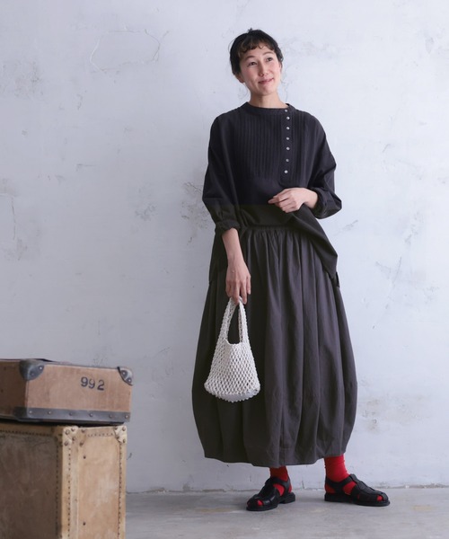 スミクロのバルーンスカート（スカート）｜soulberry（ソウルベリー