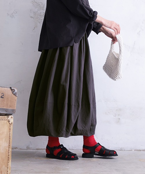 スミクロのバルーンスカート（スカート）｜soulberry（ソウルベリー