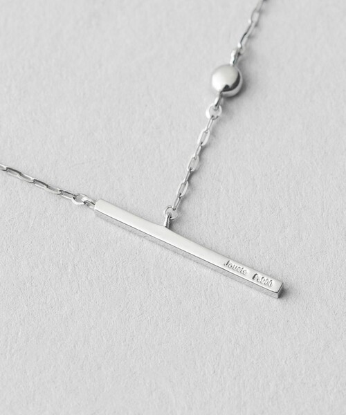 PT900/850 ロングネックレス ダイヤモンド（ネックレス）｜Jouete（ジュエッテ）