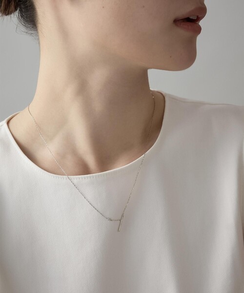 PT900/850 ロングネックレス ダイヤモンド（ネックレス）｜Jouete（ジュエッテ）