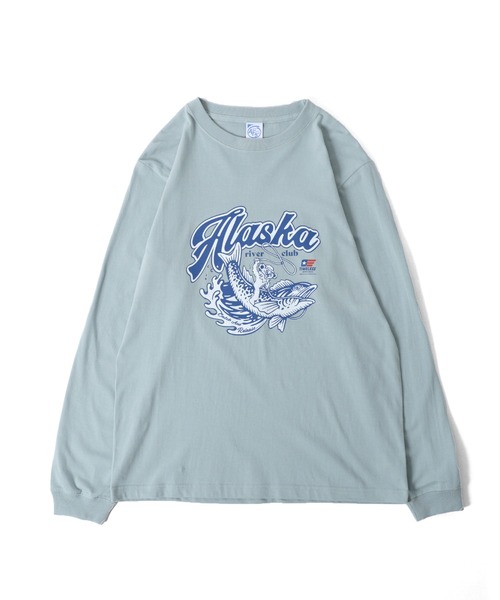 【セール】'ALASKA' 5.6oz L/S T-SHIRT - 'ALASKA' 5.6oz ロングスリーブTシャツ（Tシャツ/カットソー）｜Almost Famous Shop（オールモストフェイマスショップ）