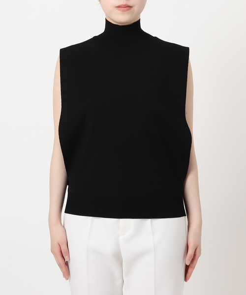 Noble ELENI エルニ 2025AW レイヤードスリーブレスニット ELENI/エルニ レイヤードスリーブレスニット（ニット／セーター