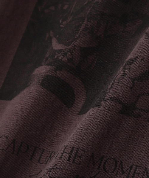 DROIT BELLO（ドロイトベロ）の「DROIT BELLO（ドロイトベロ）PHOTOフレンチTシャツ（Tシャツ/カットソー・レディース・ホワイト/チャコールグレー・F）」の10枚目の写真