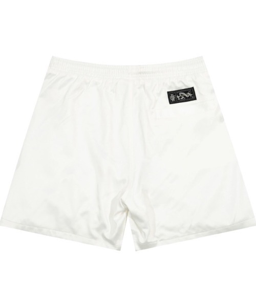 GRAF&WU(グラフアンドユー)の「A'GEM/9 × .kom 『GRAF&WU/グラフアンドユー』 ロゴショートパンツ(その他パンツ・レディース・ホワイト/ブラック/グレー・L/M)」の5枚目の写真
