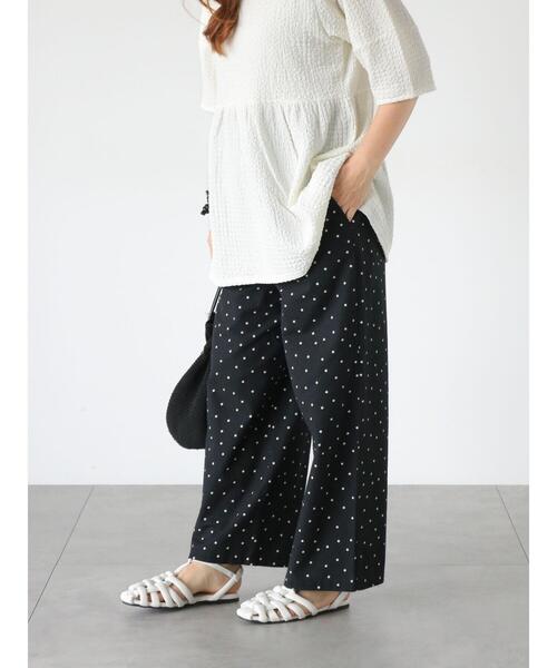 Lugnoncure(ルノンキュール)の「ペプラムふくれカットソー(Tシャツ/カットソー・レディース・オフホワイト/ネイビー/ブラック・F)」の16枚目の写真