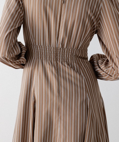 DEICY（デイシー）の「ストライプボウタイワンピース（ワンピース・レディース・ブルー/モカ・1/0）」の16枚目の写真