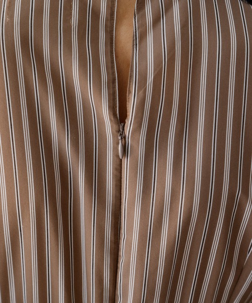 DEICY（デイシー）の「ストライプボウタイワンピース（ワンピース・レディース・ブルー/モカ・1/0）」の18枚目の写真