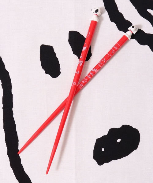 sanrio（サンリオ）の「(SK)【sanrio & PEANUTS】すべり止め加工 マスコット付き アクリル 箸[21.0cm]（カトラリー・レディース・ブルーグリーン/ライトピンク/サックスブルー/レッド/チェリーレッド・ONE SIZE）」の5枚目の写真