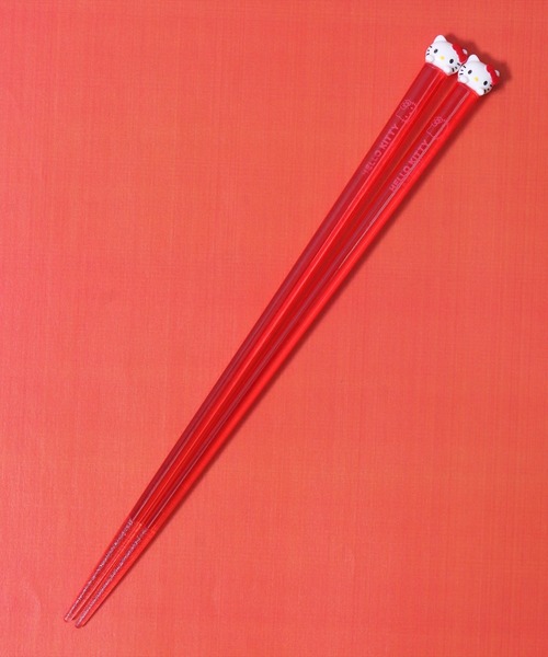 sanrio（サンリオ）の「(SK)【sanrio & PEANUTS】すべり止め加工 マスコット付き アクリル 箸[21.0cm]（カトラリー・レディース・ブルーグリーン/ライトピンク/サックスブルー/レッド/チェリーレッド・ONE SIZE）」の8枚目の写真