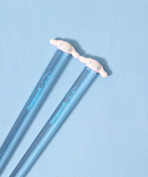 sanrio（サンリオ）の「(SK)【sanrio & PEANUTS】すべり止め加工 マスコット付き アクリル 箸[21.0cm]（カトラリー・レディース・ブルーグリーン/ライトピンク/サックスブルー/レッド/チェリーレッド・ONE SIZE）」の9枚目の写真