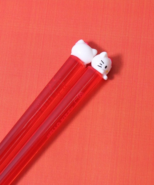 sanrio（サンリオ）の「(SK)【sanrio & PEANUTS】すべり止め加工 マスコット付き アクリル 箸[21.0cm]（カトラリー・レディース・ブルーグリーン/ライトピンク/サックスブルー/レッド/チェリーレッド・ONE SIZE）」の14枚目の写真