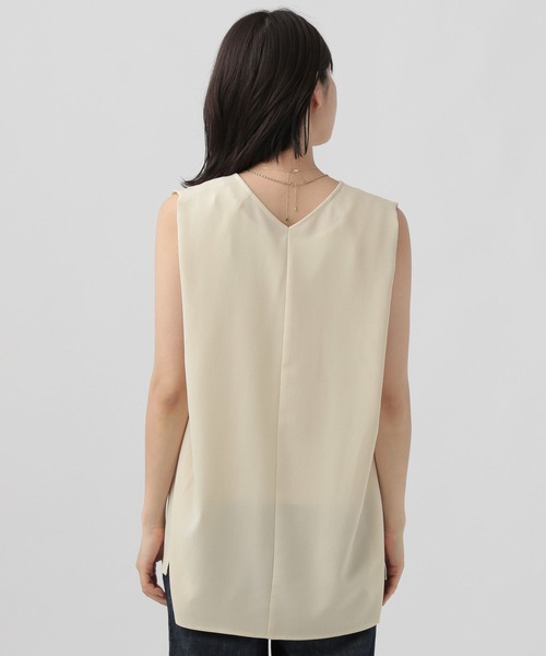 Elura（エルーラ）の「サラサラサマーレイヤードプルオーバー/105364（シャツ/ブラウス・レディース・ブラック/ダークネイビー/ホワイト・FREE）」の11枚目の写真