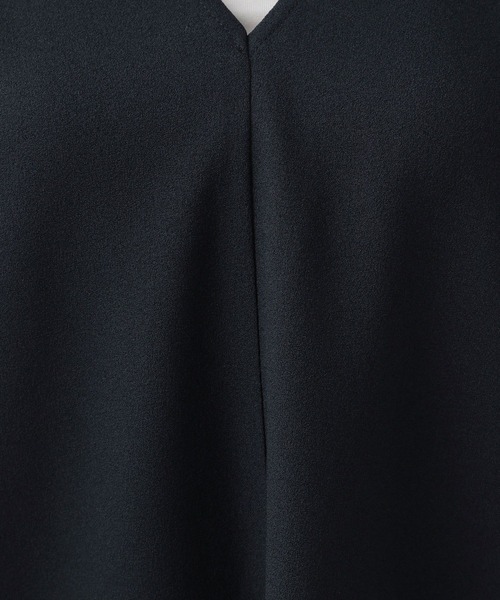 Elura（エルーラ）の「サラサラサマーレイヤードプルオーバー/105364（シャツ/ブラウス・レディース・ブラック/ダークネイビー/ホワイト・FREE）」の4枚目の写真