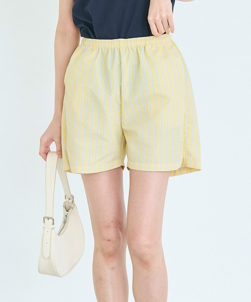 coca(coca)(コカ)の「\撥水・再入荷/ ワッシャーナイロンショーツ(その他パンツ・レディース・ブラック/ライトベージュ/ブラウン/A/ダークブラウン/ブルー/イエロー・M/L/S)」の6枚目の写真