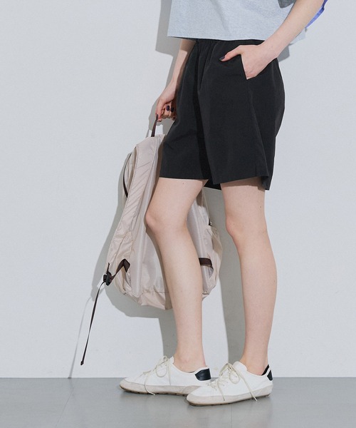 coca(coca)(コカ)の「\撥水・再入荷/ ワッシャーナイロンショーツ(その他パンツ・レディース・ブラック/ライトベージュ/ブラウン/A・M/L/S)」の7枚目の写真