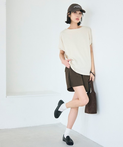 coca(coca)(コカ)の「\撥水・再入荷/ ワッシャーナイロンショーツ(その他パンツ・レディース・ブラック/ライトベージュ/ブラウン/A・M/L/S)」の15枚目の写真