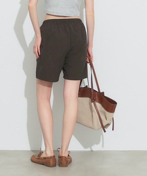 coca(coca)(コカ)の「\撥水・再入荷/ ワッシャーナイロンショーツ(その他パンツ・レディース・ブラック/ライトベージュ/ブラウン/A・M/L/S)」の16枚目の写真