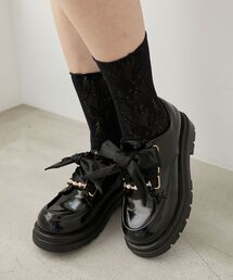 MAJESTIC LEGON | 取り外せるパールローファー(ローファー)