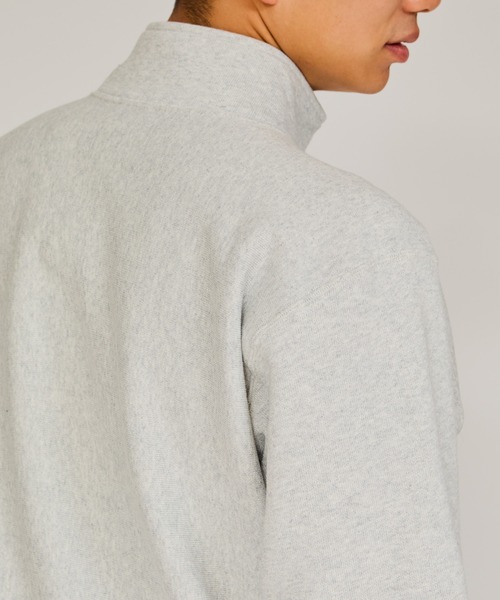 Champion(チャンピオン)の「【Champion/チャンピオン】メンズ リバースウィーブ(R) ハーフジップスウェットシャツ(スウェット・メンズ・ブラック/ダークネイビー/シルバーグレー/オートミール・MEDIUM/LARGE/X-LARGE)」の12枚目の写真