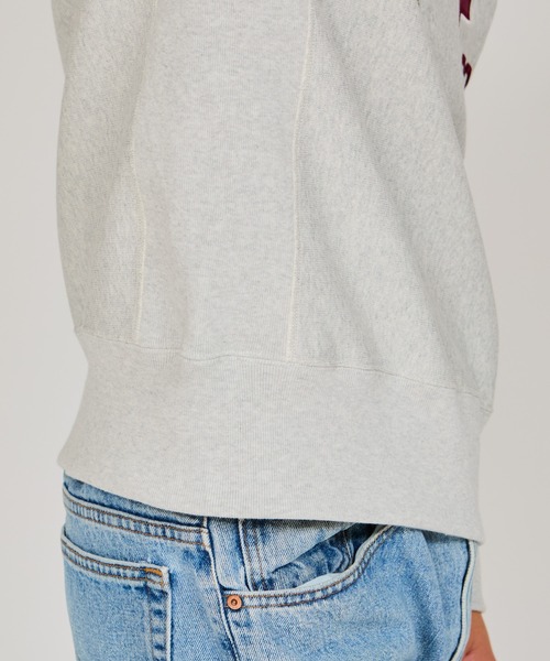 Champion(チャンピオン)の「【Champion/チャンピオン】メンズ リバースウィーブ(R) ハーフジップスウェットシャツ(スウェット・メンズ・ブラック/ダークネイビー/シルバーグレー/オートミール・MEDIUM/LARGE/X-LARGE)」の13枚目の写真