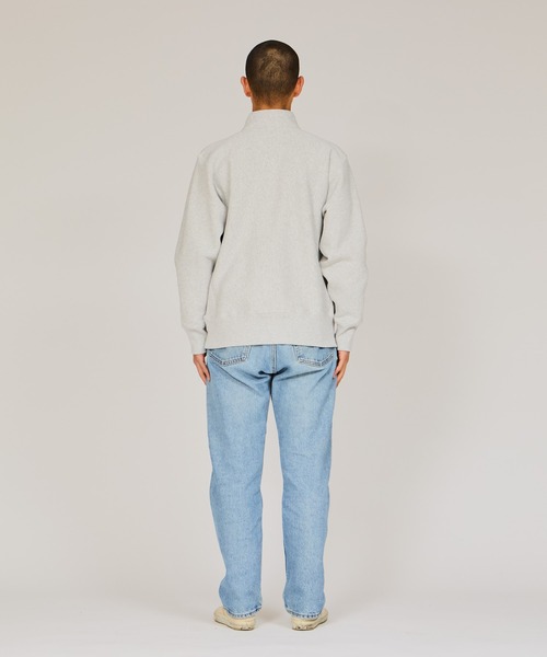 Champion(チャンピオン)の「【Champion/チャンピオン】メンズ リバースウィーブ(R) ハーフジップスウェットシャツ(スウェット・メンズ・ブラック/ダークネイビー/シルバーグレー/オートミール・MEDIUM/LARGE/X-LARGE)」の16枚目の写真