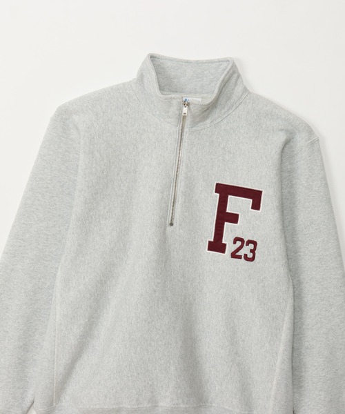 Champion(チャンピオン)の「【Champion/チャンピオン】メンズ リバースウィーブ(R) ハーフジップスウェットシャツ(スウェット・メンズ・ブラック/ダークネイビー/シルバーグレー/オートミール・MEDIUM/LARGE/X-LARGE)」の19枚目の写真