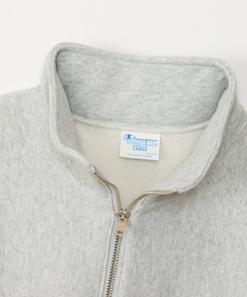 Champion(チャンピオン)の「【Champion/チャンピオン】メンズ リバースウィーブ(R) ハーフジップスウェットシャツ(スウェット・メンズ・ブラック/ダークネイビー/シルバーグレー/オートミール・MEDIUM/LARGE/X-LARGE)」の20枚目の写真
