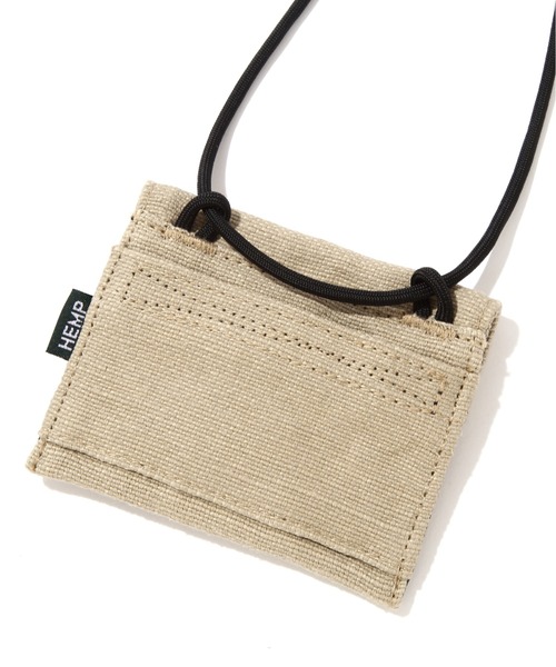 MANASTASH(マナスタッシュ)の「MANASTASH/マナスタッシュ/CHENGA WALLET 24/チェンガ ウォレット24(ショルダーバッグ・メンズ・オレンジ/チャコールグレー/ナチュラル・F)」の7枚目の写真