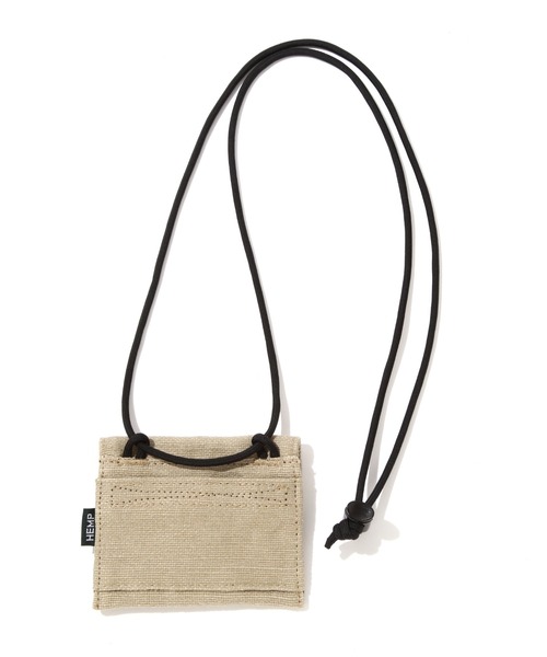 MANASTASH(マナスタッシュ)の「MANASTASH/マナスタッシュ/CHENGA WALLET 24/チェンガ ウォレット24(ショルダーバッグ・メンズ・オレンジ/チャコールグレー/ナチュラル・F)」の5枚目の写真