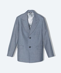 TOGA PULLA | 【TOGA PULLA/トーガプルラ】OX jacket/オックスジャケット/アシンメトリージャケット(テーラードジャケット)