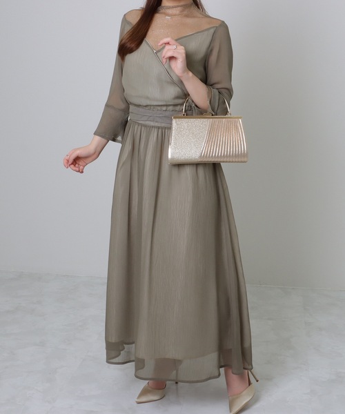 Lace Ladies(レースレディース)の「ラメ×プリーツ 3WAY コンパクト スクエア バッグ(クラッチバッグ・レディース・シルバー/ブラック/ゴールド・FREE)」の14枚目の写真