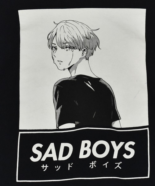 【ヴィンテージ古着】Anime bae SAD BOYS/サッドボイズ クラブ ロングTシャツ（Tシャツ/カットソー）｜VINTAGE（ヴィンテージ）