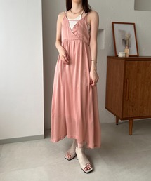 カットアウトキャミワンピース