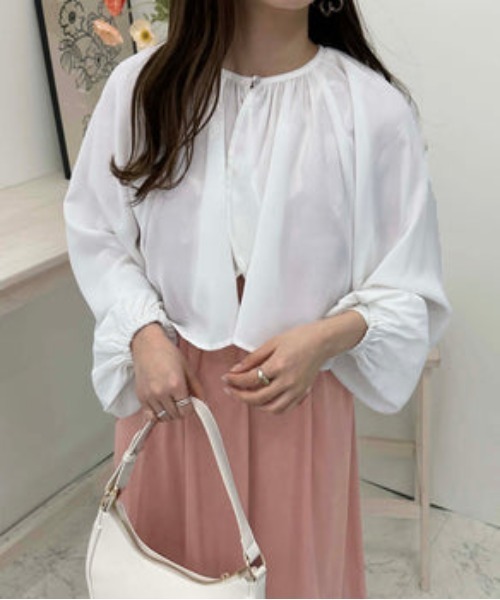 raffime（ラフィミー）の「カットアウトキャミワンピース（ワンピース・レディース・ブラック/グレイッシュベージュ/ピンク・MEDIUM/SMALL）」の18枚目の写真