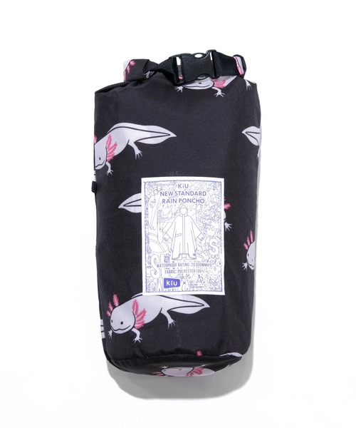 KiU(キウ)の「KiU/キウ KiU × gsc 総柄 NEW STANDARD RAIN PONCHO(レインコート/ポンチョ・レディース・パープル系その他/その他1・FREE)」の17枚目の写真
