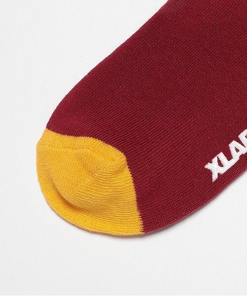 XLARGE KIDS(エクストララージキッズ)の「スランテッドOGゴリラソックス(ソックス/靴下・キッズ・ホワイト/エンジ/ブラック・15-17cm/19-21cm/13-15cm/17-19cm)」の5枚目の写真