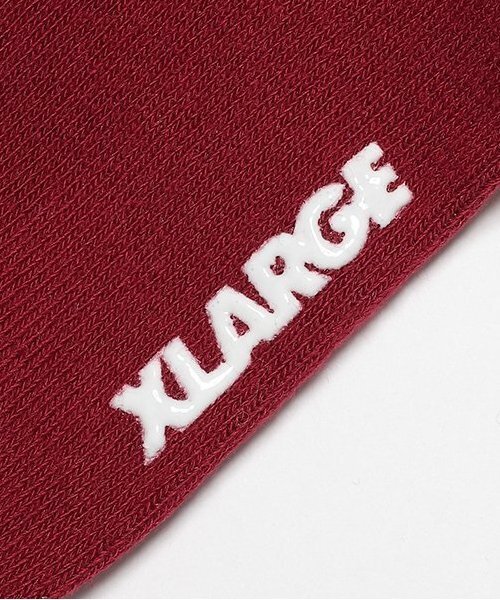 XLARGE KIDS(エクストララージキッズ)の「スランテッドOGゴリラソックス(ソックス/靴下・キッズ・ホワイト/エンジ/ブラック・15-17cm/19-21cm/13-15cm/17-19cm)」の6枚目の写真