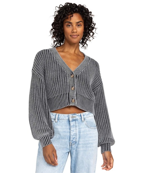 ROXY（ロキシー）の「SUNDAZE SWEATER WASH/ロキシーカーディガン（ニット/セーター・レディース・ホワイト/ブルー/ブラック系その他・MEDIUM/SMALL）」の17枚目の写真