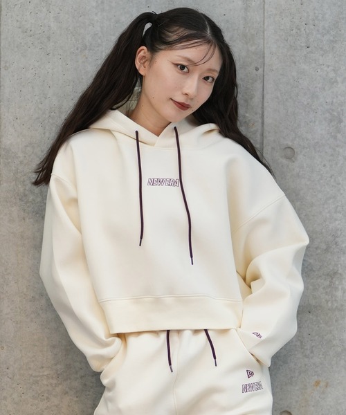 NEW ERA(ニューエラ)の「NEW ERA/ニューエラ パーカー 14312770(パーカー・レディース・ブラック/クリーム・S/M)」の10枚目の写真