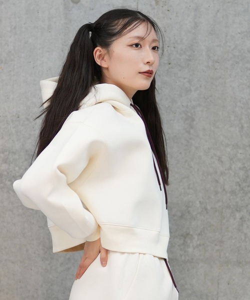 パーカー NEW ERA/ニューエラ パーカー 14312770 レディース Women's テック スウェット ショート プルオーバーフーディー