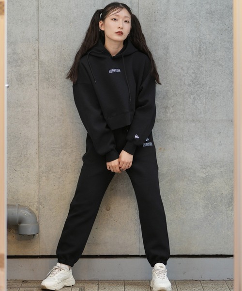 パーカー NEW ERA/ニューエラ パーカー 14312770 レディース Women's テック スウェット ショート プルオーバーフーディー