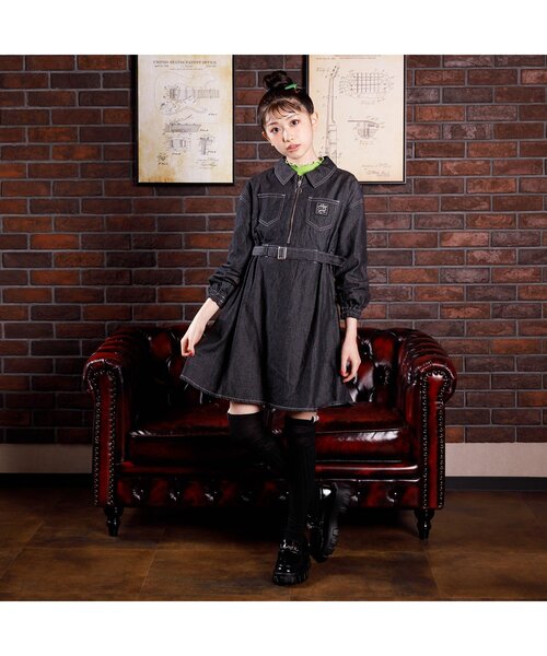 algy(アルジー)の「チェーン付きボリュームソールローファー(ローファー・キッズ・ブラック・23/24/22.5/23.5)」の3枚目の写真