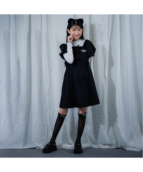 algy(アルジー)の「チェーン付きボリュームソールローファー(ローファー・キッズ・ブラック・23/24/22.5/23.5)」の4枚目の写真