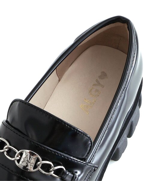 algy(アルジー)の「チェーン付きボリュームソールローファー(ローファー・キッズ・ブラック・23/24/22.5/23.5)」の14枚目の写真