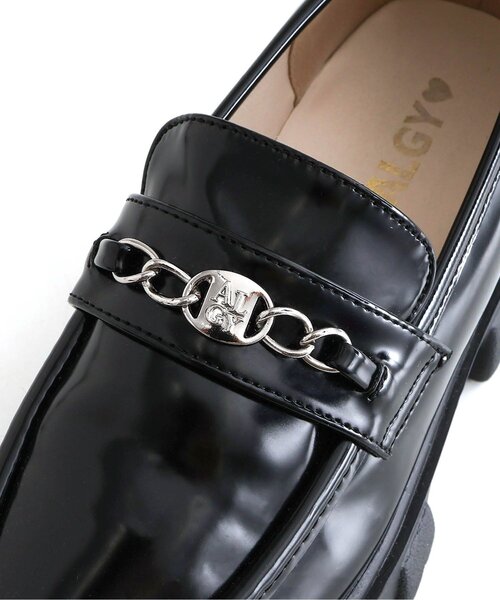 algy(アルジー)の「チェーン付きボリュームソールローファー(ローファー・キッズ・ブラック・23/24/22.5/23.5)」の15枚目の写真