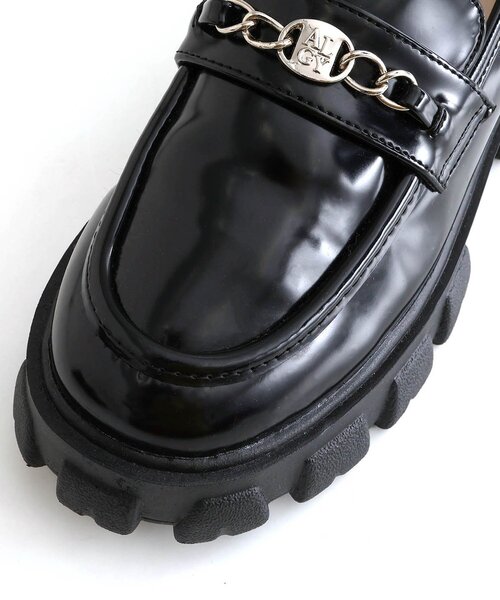 algy(アルジー)の「チェーン付きボリュームソールローファー(ローファー・キッズ・ブラック・23/24/22.5/23.5)」の16枚目の写真