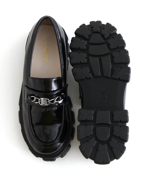 algy(アルジー)の「チェーン付きボリュームソールローファー(ローファー・キッズ・ブラック・23/24/22.5/23.5)」の18枚目の写真