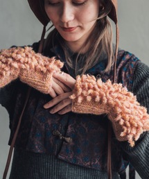 ORIENT MILLINERY(オリエント ミリナリー)の≪HAND KNIT≫ PIGMO KNIT ARM WARMERS(アームカバー)